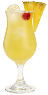 малибу с ананасовым соком