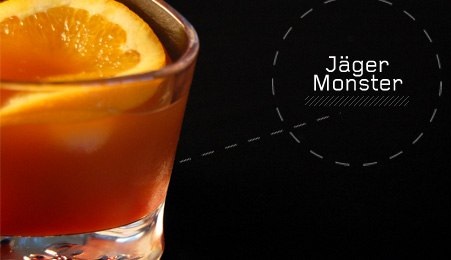 Jägermeister orange juice fotografie