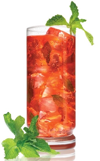 Foto italnskogo mojito s Campari