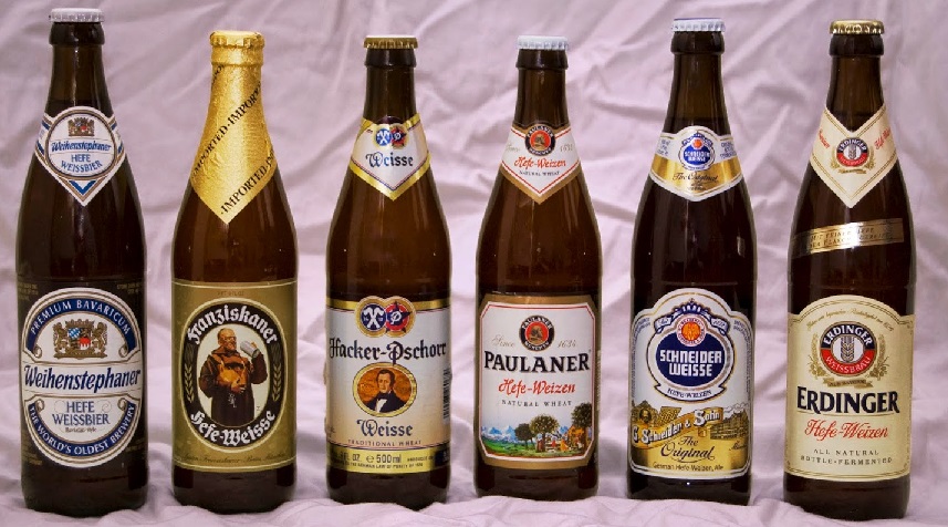 Fotografije priljubljenih blagovnih znamk nemškega piva