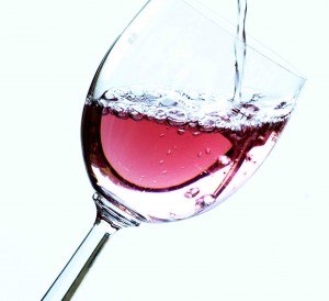 фото розового вина