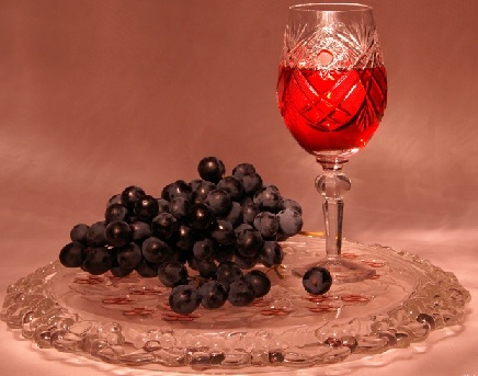 домашняя настойка на красном винограде