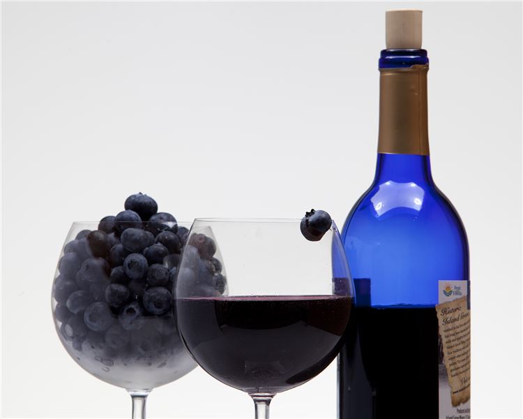 Як зробити чорничне вино