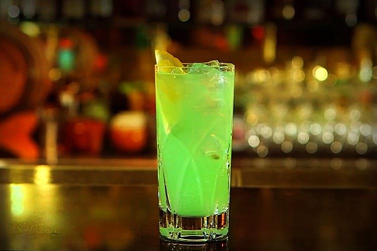 Cocktail Green Fairy: složení