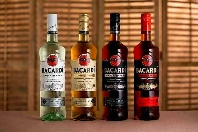 Rum Bacardi: bel