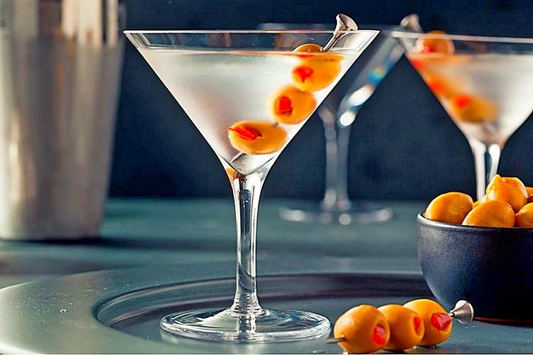 Olive Martini koktajl: recept in razmerja