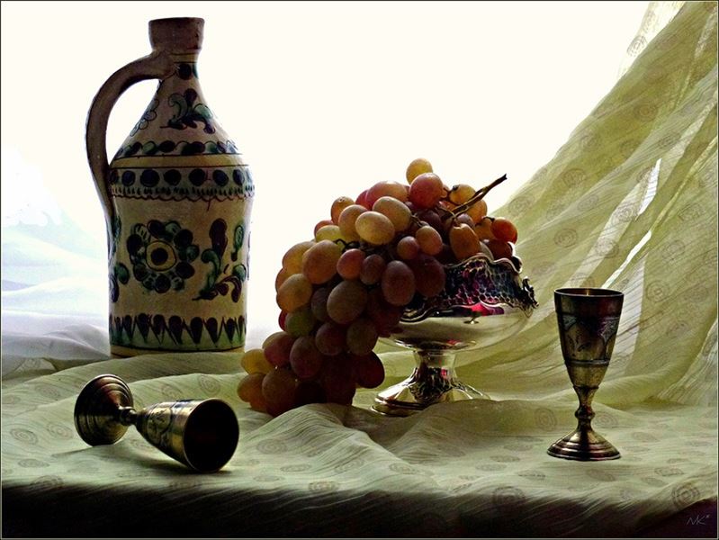 Przepis na puree z wytłoków winogronowych na bimber