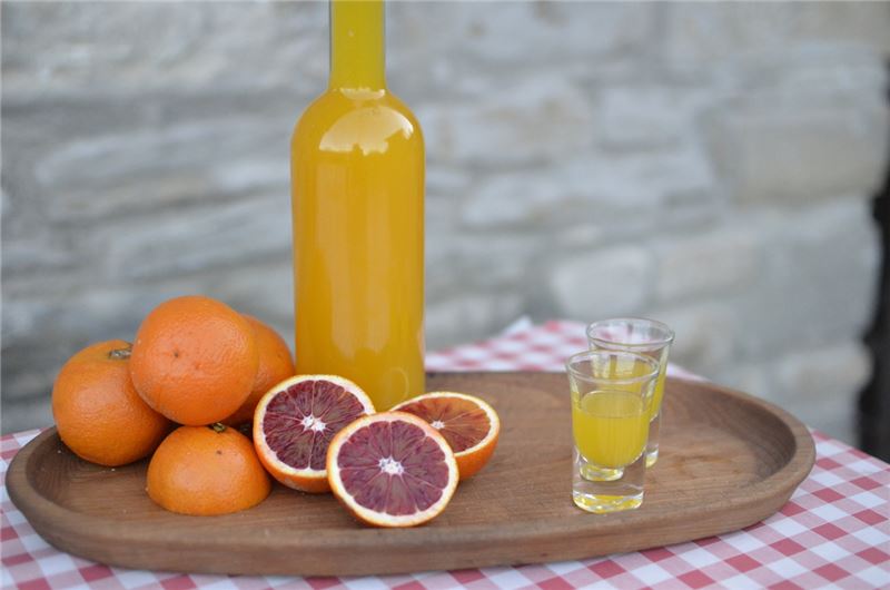 Настойка на спирту апельсинова