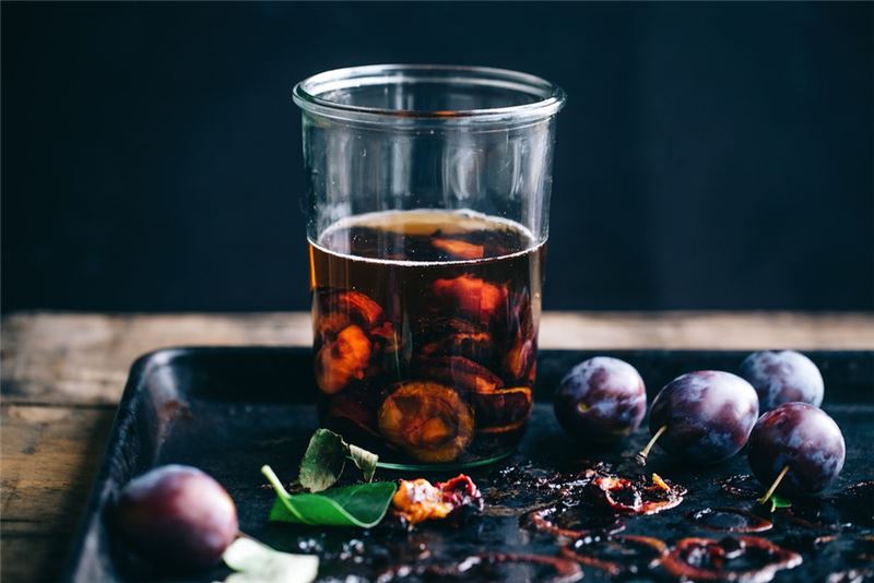 Tinctură de alcool din prune