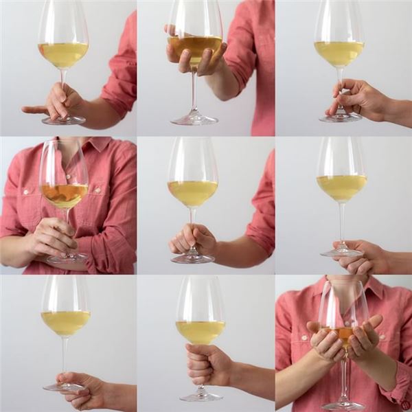 Jak správně držet skleničku s vínem?