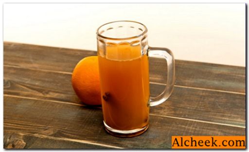 Bere cu aromă de portocale: retete