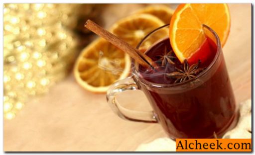 Рецепти глінтвейном з апельсинів і апельсиновим соком на червоному і білому вині в домашніх умовах