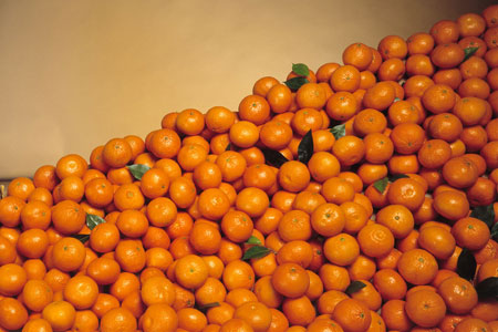 Petek izbor božičnih koktajli z tangerine