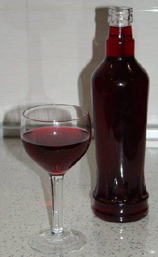 zdjęcie cherry brandy dżem z wódką