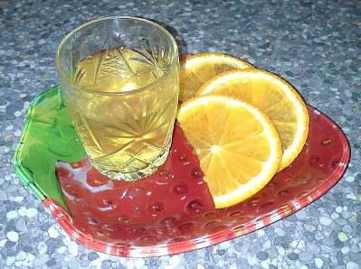 водка на апельсиновых корках