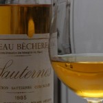 Foto belih vinskih Sauternes