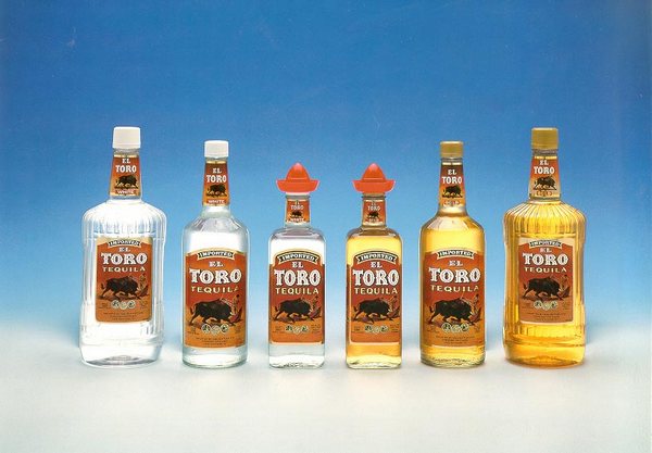 typy tequily El Toro foto